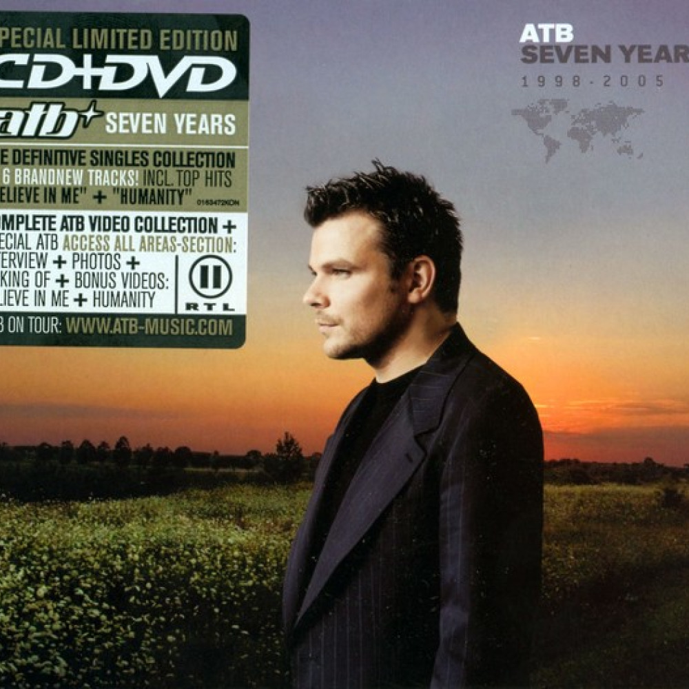 Atb i come 9 pm. Seven years: 1998–2005 Андре Таннебергер. ATB обложки альбомов. ATB Seven years (Limited Edition). CD ATB 2005 год.